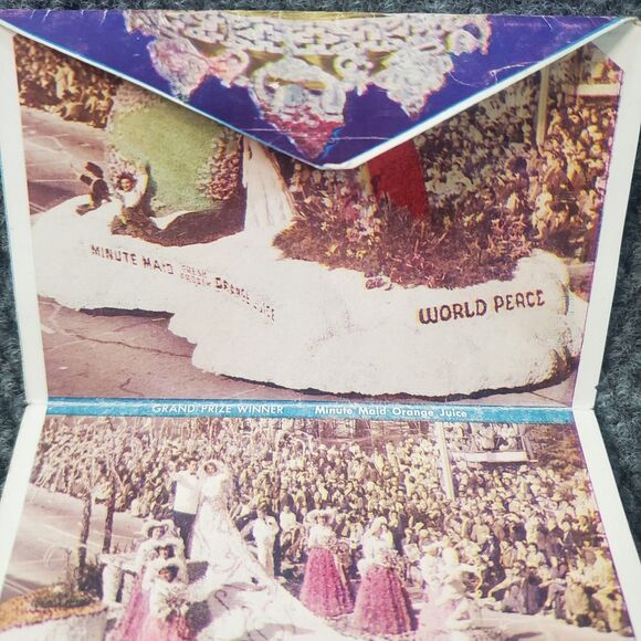 Pasadena CA 1952 Tournament of Roses Parade Street Scene Photos Miss Universe - Picture 7 of 11